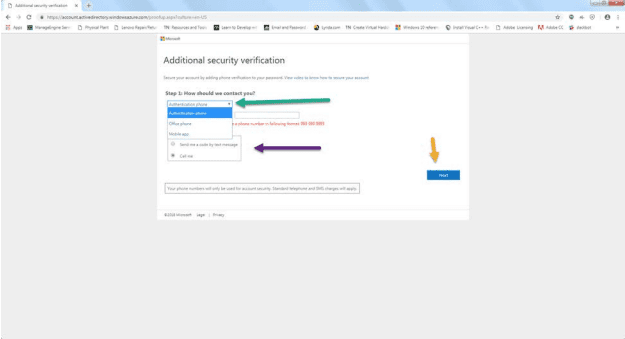 Image referring to step 2 of Setting Preferences Online