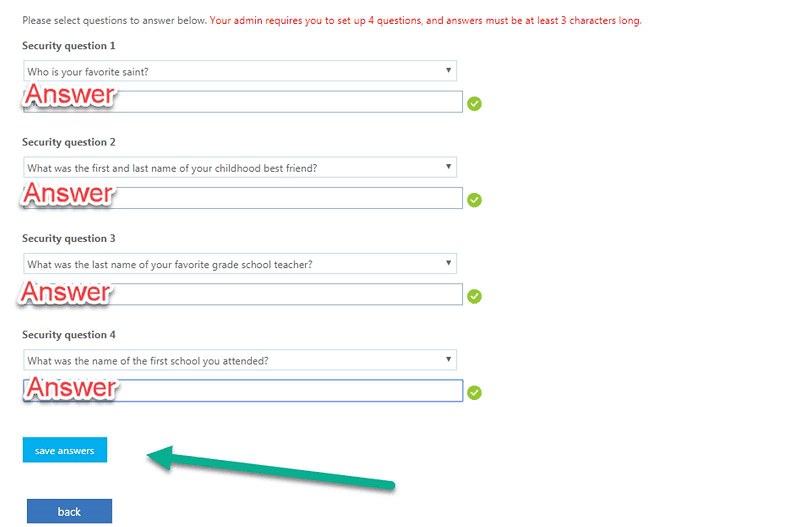 how to reset office 365